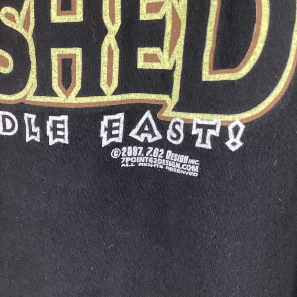 United States Marine Corps T-shirt Unisex Size Large Black 7.62 Design SS - Picture 6 of 9